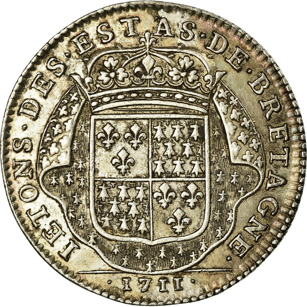 France, Jeton, 1711, Argent, TTB+, Feuardent:8735