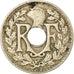Coin, France, Lindauer, 5 Centimes, 1924, Poissy, VF(30-35), Copper-nickel