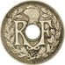 Moneta, Francja, Lindauer, 5 Centimes, 1926, Paris, VF(30-35), Miedź-Nikiel
