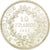 Munten, Frankrijk, Hercule, 10 Francs, 1967, Paris, Avec accent, PR, Zilver