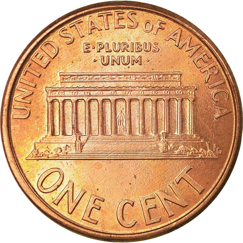 Coin, United States, Lincoln Cent, Cent, 1996, U.S. Mint, Denver, MS(60-62)