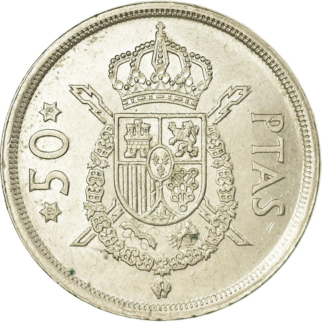 Monnaie, Espagne, Juan Carlos I, 50 Pesetas, 1978, TTB+, Copper-nickel, KM:809