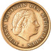 Coin, Netherlands, Juliana, Cent, 1958, EF(40-45), Bronze, KM:180