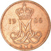Coin, Denmark, Margrethe II, 5 Öre, 1986, Copenhagen, EF(40-45), Copper Clad