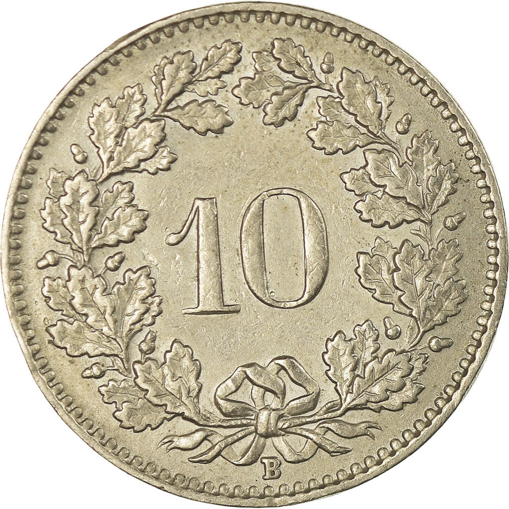 Monnaie, Suisse, 10 Rappen, 1961, Bern, TTB, Copper-nickel, KM:27