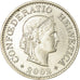 Coin, Switzerland, 10 Rappen, 2002, Bern, AU(50-53), Copper-nickel, KM:27