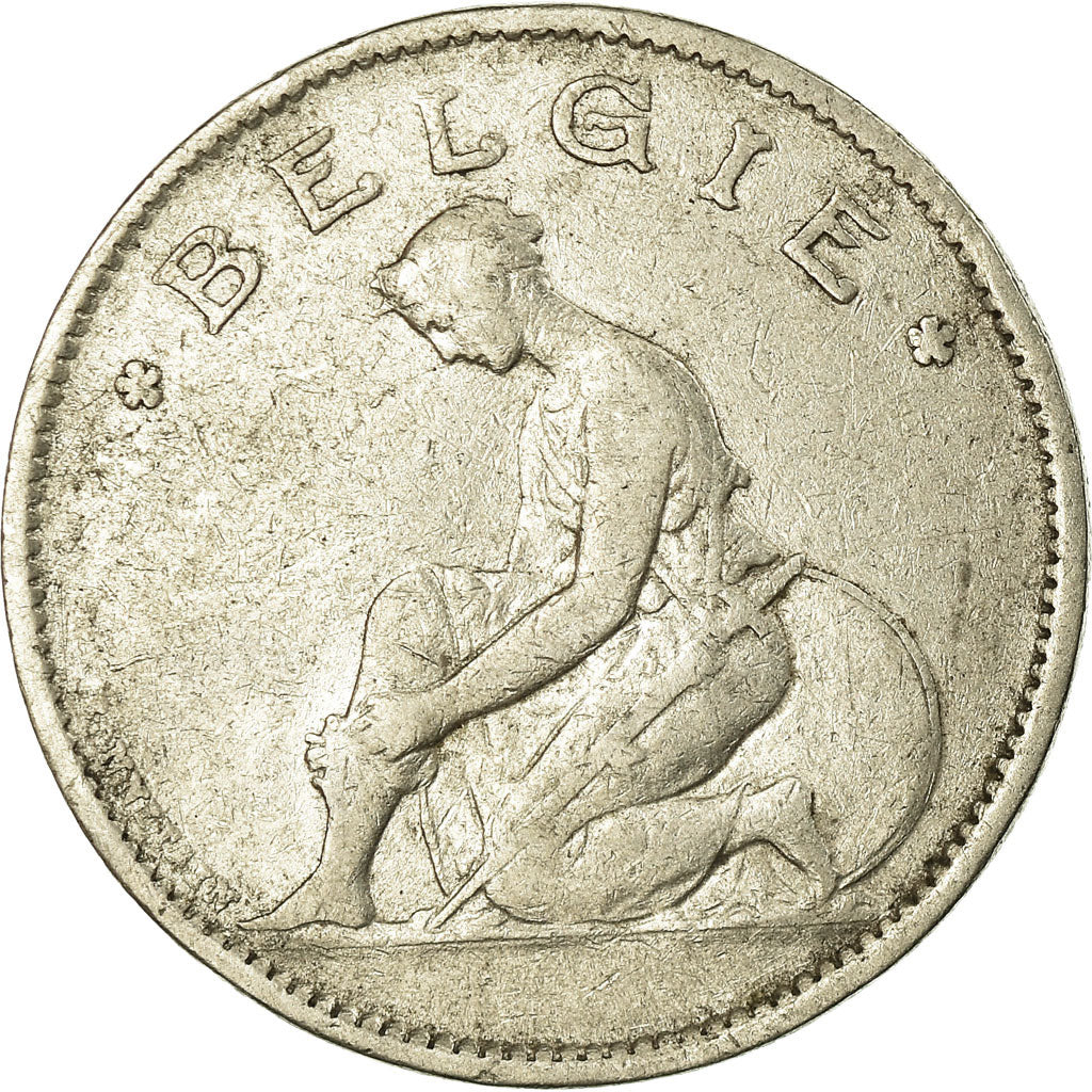 Coin, Belgium, Franc, 1923, VF(30-35), Nickel, KM:90