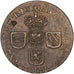 Países Baixos Espanhóis, NAMUR, Philip V of Spain, Liard, 1710, Namur, Cobre