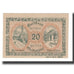Banknote, Austria, Waidendorf N.Ö. Gemeinde, 20 Heller, portrait, 1920