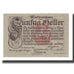 Banknote, Austria, Wörgl Tirol Marktgemeinde, 50 Heller, paysage 2, 1920