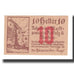 Banknote, Austria, Rossatz in der Wachau N.Ö. Marktgemeinde, 10 Heller, texte