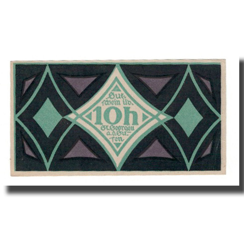 Banknote, Austria, St. Georgen an der Gusen O.Ö. Gemeinde, 10 Heller, Texte