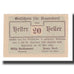 Banknote, Austria, Raxendorf N.Ö. Prv. Willy Pollhammer (Kaufmann) Und Franz