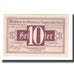 Billet, Autriche, Sigmundsherberg N.Ö. Gemeinde, 10 Heller, Texte, 1920