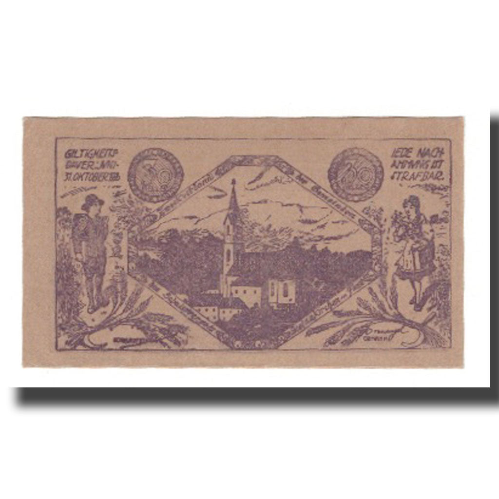 Billet, Autriche, Steinakirchen am Forst N.Ö. Prv. Zweckverband der Gemeinden