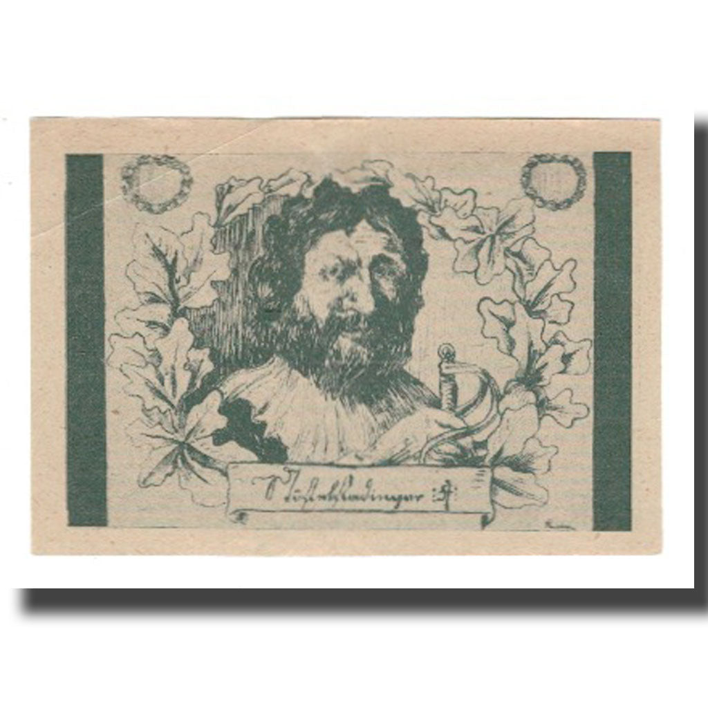 Banknote, Austria, St. Agatha Bei Weizenkirchen O.Ö. Gemeinde, 75 Heller