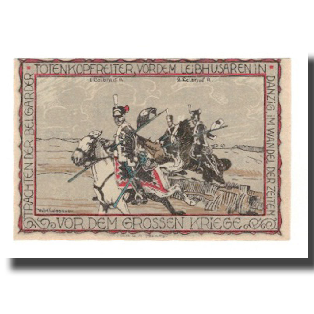 Banknote, Germany, Belgard a. Persante Stadt, 1 Mark, personnage, AU(55-58)