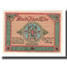 Billet, Allemagne, Aken Stadt, 50 Pfennig, Batiment, 1921, SUP, Mehl:8.1