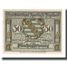 Banknote, Germany, Auerbach Amtshauptmannschaft, 50 Pfennig, personnage, 1921
