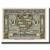 Banknote, Germany, Auerbach Amtshauptmannschaft, 50 Pfennig, personnage 1, 1921