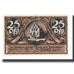 Billet, Allemagne, Salzuflen, Bad Stadt, 25 Pfennig, personnage, 1921, SUP