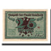 Banknot, Niemcy, Urastadt, 25 Pfennig, personnage 2, 1921, AU(55-58)