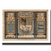 Banknote, Germany, Brake Stadtische Sparkasse, 50 Pfennig, bateau, Undated