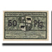 Banknote, Germany, Berncastel-Cues Kreis, 50 Pfennig, ruine, 1920, 1920-12-01