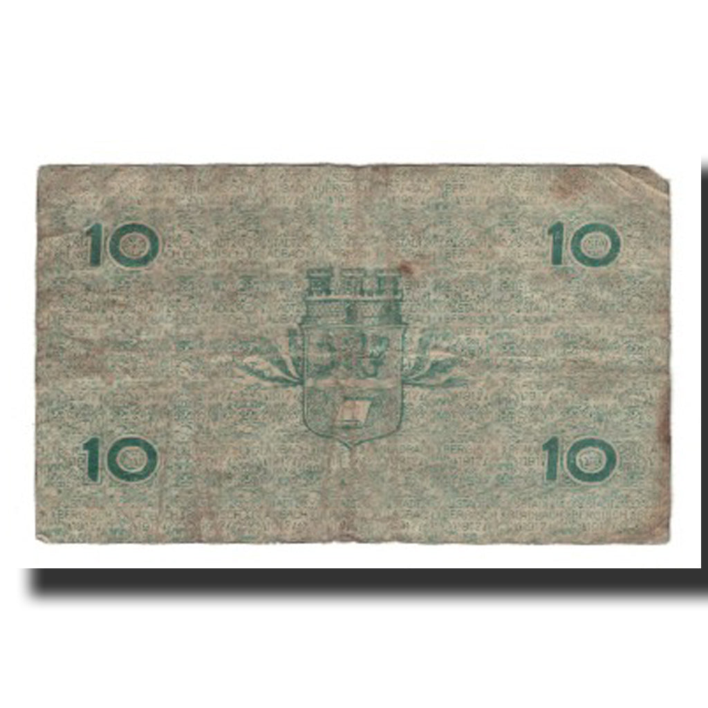 Banknote, Germany, Bergisch Gladbach Stadt, 10 Pfennig, valeur faciale, 1919
