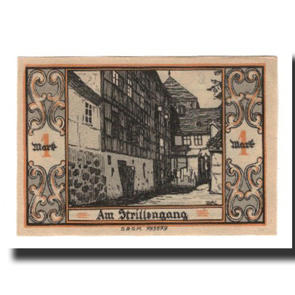 Banknote, Germany, Belgard a. Persante Stadt, 1 Mark, Batiment, AU(55-58)