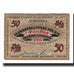 Banknote, Germany, Arnsberg Handelskammer für das südöstliche Westfalen, 50