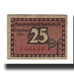 Banknote, Germany, Auerbach Amtshauptmannschaft, 25 Pfennig, paysage, 1920