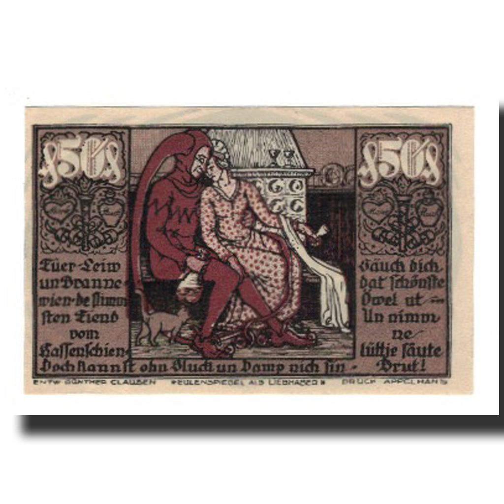 Banknote, Germany, Braunschweig Braunschweigische Staatsbank, 50 Pfennig