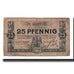Billet, Allemagne, Bergisch Gladbach Stadt, 25 Pfennig, valeur faciale, 1919