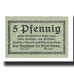 Banknote, Germany, Barby Stadt, 5 Pfennig, Texte, AU(55-58)