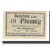 Banknote, Germany, Barby Stadt, 10 Pfennig, valeur faciale, AU(55-58)