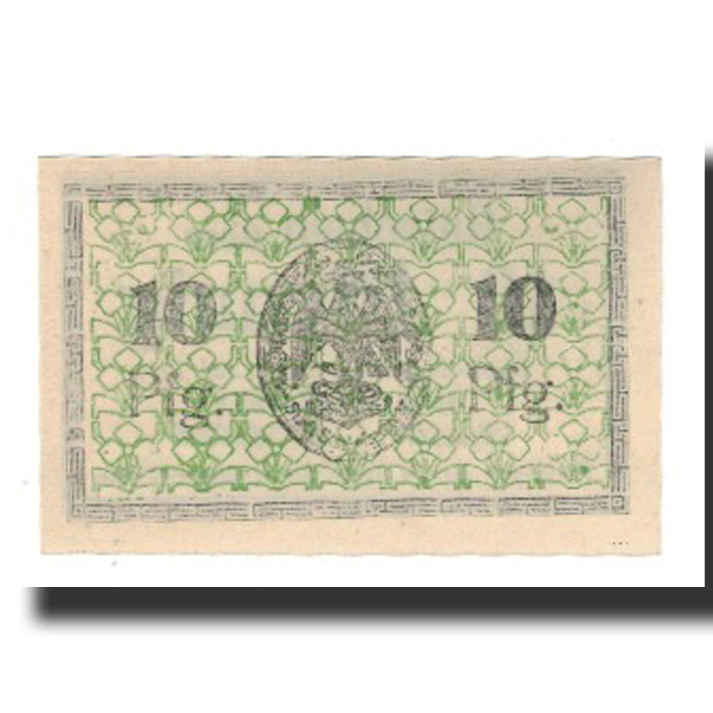 Banknote, Germany, Barby Stadt, 10 Pfennig, valeur faciale, AU(55-58)