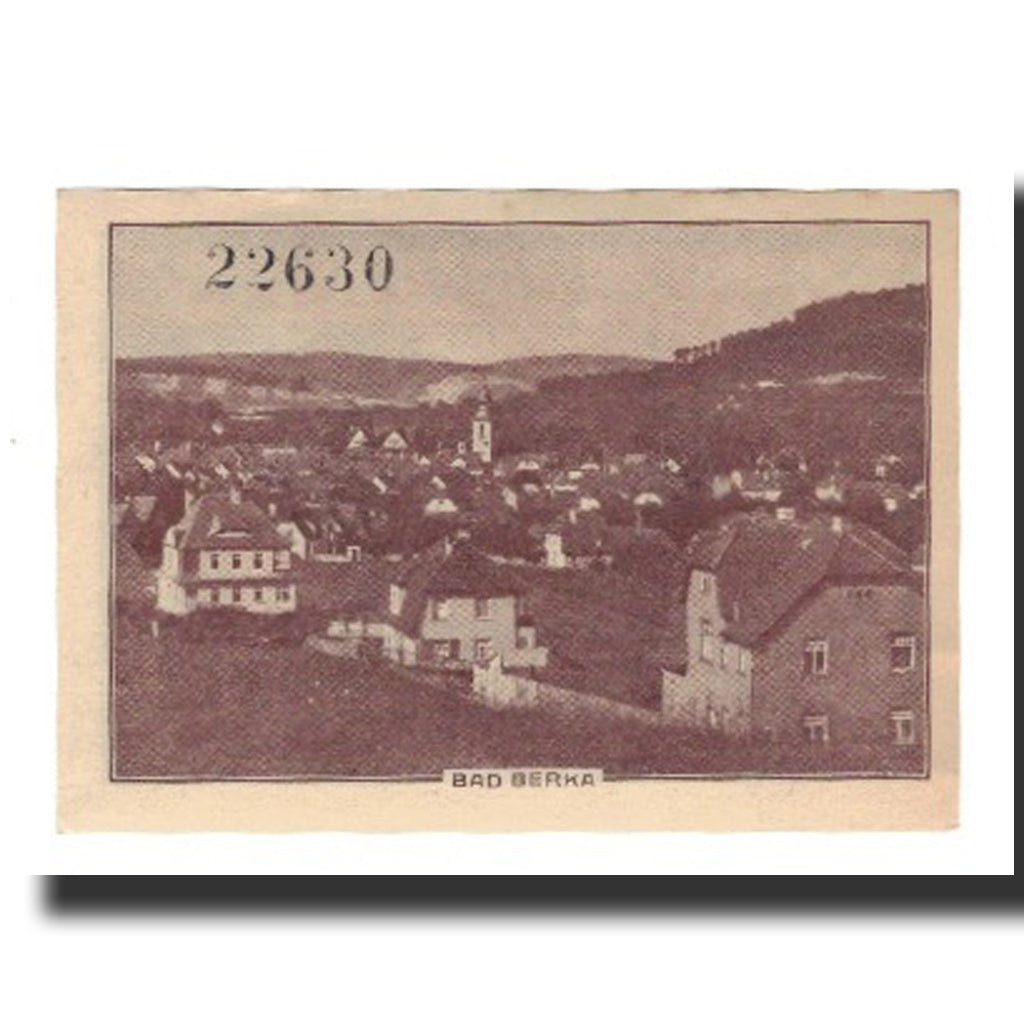 Banknote, Germany, Berka, Bad Stadt, 50 Pfennig, Photographie, 1920, 1920-08-20