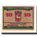 Banknote, Germany, Braunlage Gemeinde, 10 Pfennig, paysage, 1921, 1921-12-31