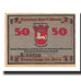Banknote, Germany, Braunlage Gemeinde, 50 Pfennig, paysage, 1921, 1921-12-31
