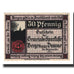Banknote, Germany, Bergen a.d. Dumme Germeinde, 50 Pfennig, personnage, 1922