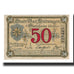 Nota, Alemanha, Wildungen, Bad Stadt, 50 Pfennig, Batiment, 1921, 1921-03-16