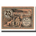 Banconote, Germania, Reinerz, Bad Stadt, 25 Pfennig, rue, 1921, 1921-06-01