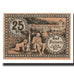 Billet, Allemagne, Reinerz, Bad Stadt, 25 Pfennig, paysage 1, 1921, 1921-06-01