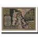 Billet, Allemagne, Reinerz, Bad Stadt, 50 Pfennig, Batiment, 1921, 1921-06-01