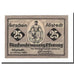 Banknote, Germany, Allstedt Stadt, 25 Pfennig, Batiment, 1920, 1920-02-01
