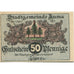 Banknote, Germany, Auma Stadt, 50 Pfennig, paysage, 1921, 1921-04-01, AU(55-58)