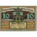 Banknote, Germany, Kösen Bad Stadt, 10 Pfennig, machine, 1921, 1921-06-01