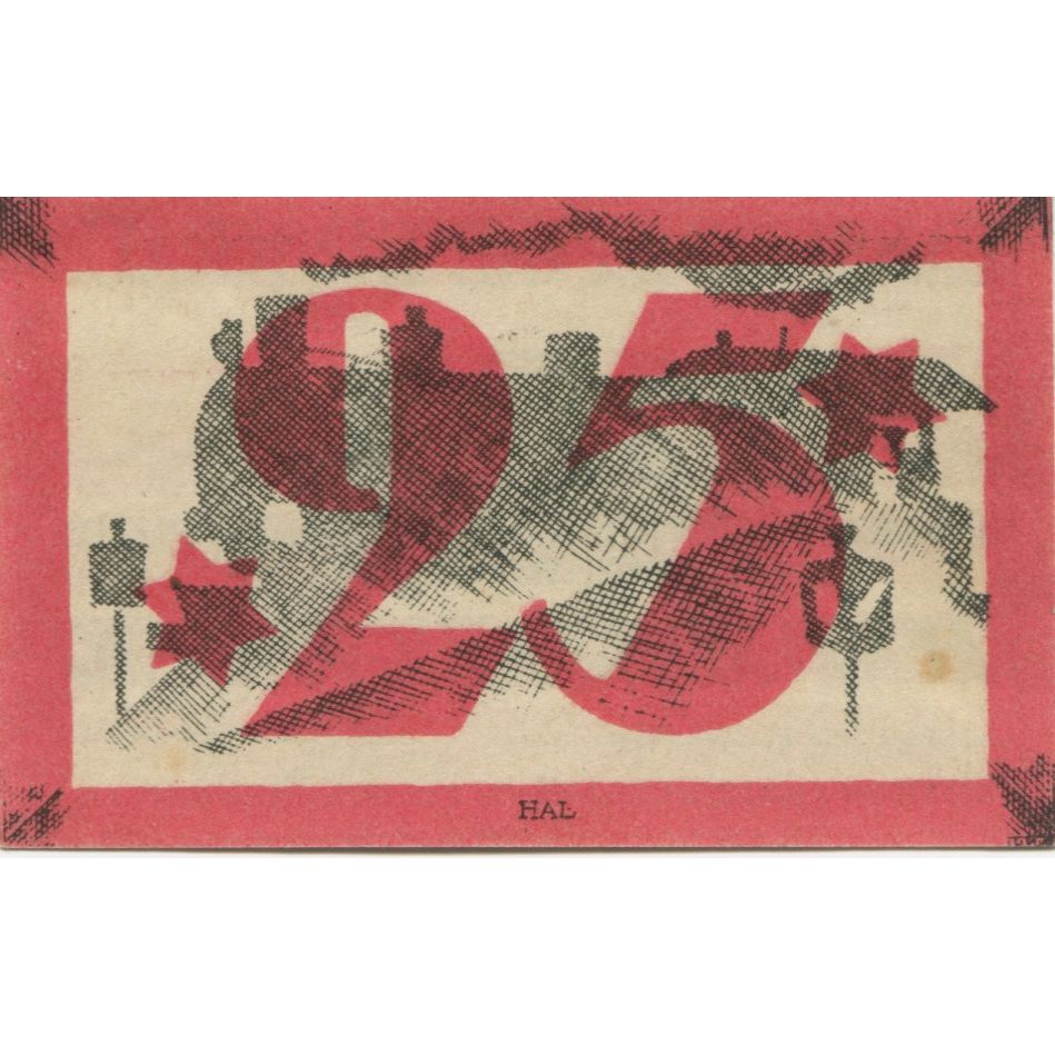 Banknote, Germany, Brockau Gemeinde, 25 Pfennig, valeur faciale, 1920