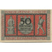 Banknote, Germany, Bielefeld Stadt, 50 Pfennig, valeur faciale, 1918